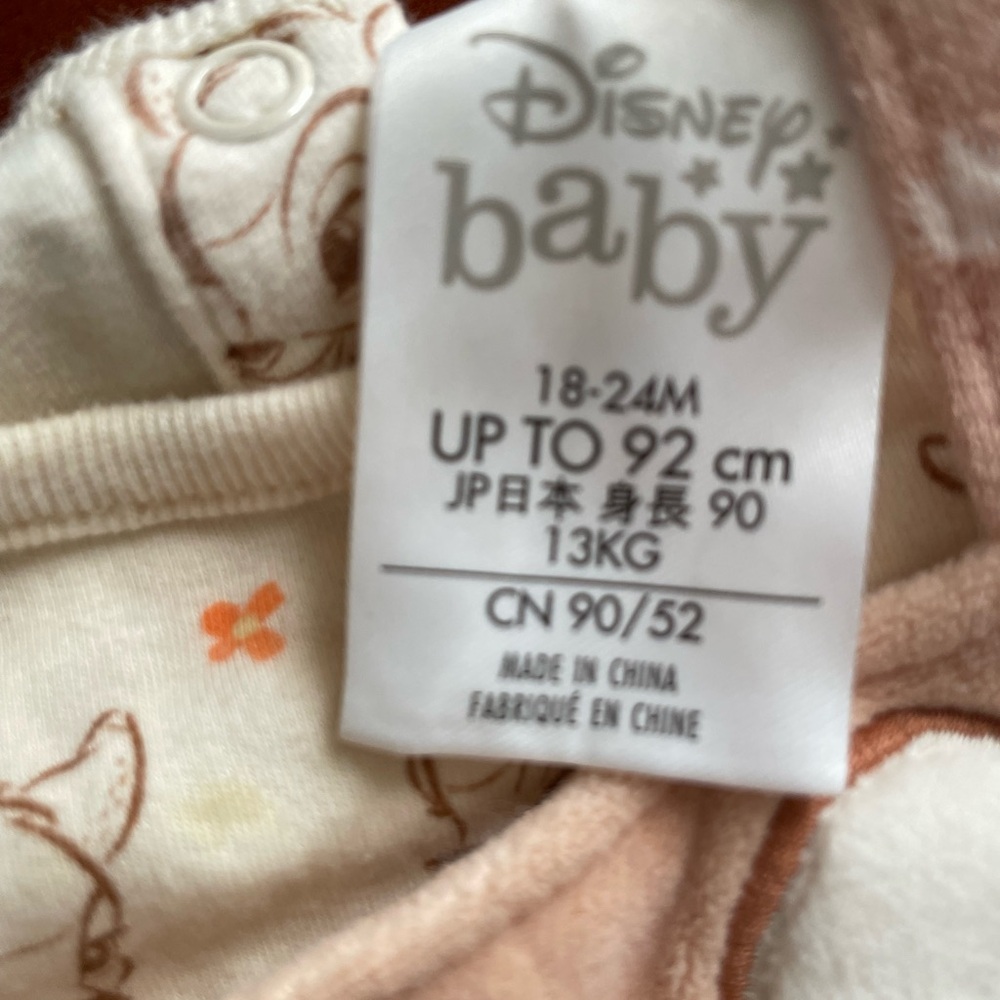 Disney Pink and Cream Bambi Dress - Picture 3 of 3